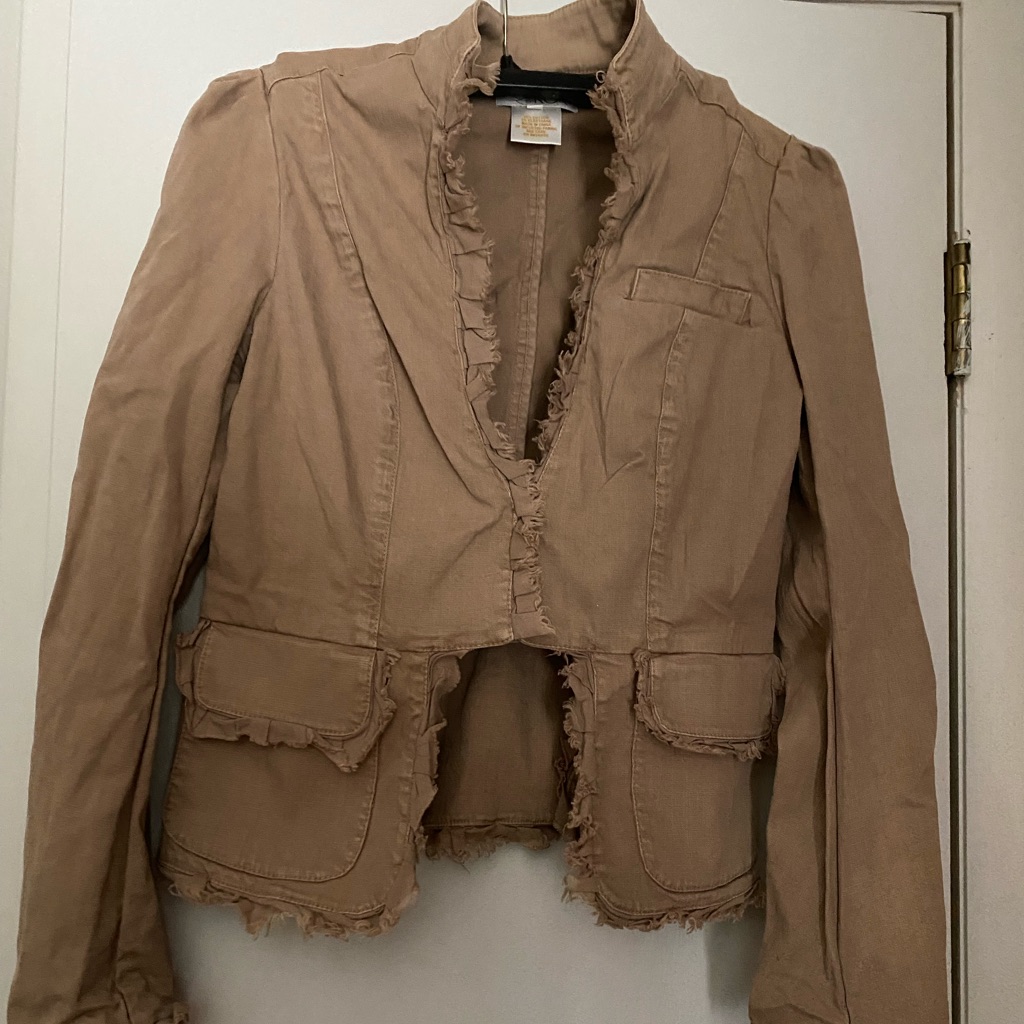 Frayed Blazer